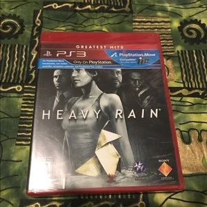 Heavy Rain PS3 New & Sealed 
M for Mature 17+